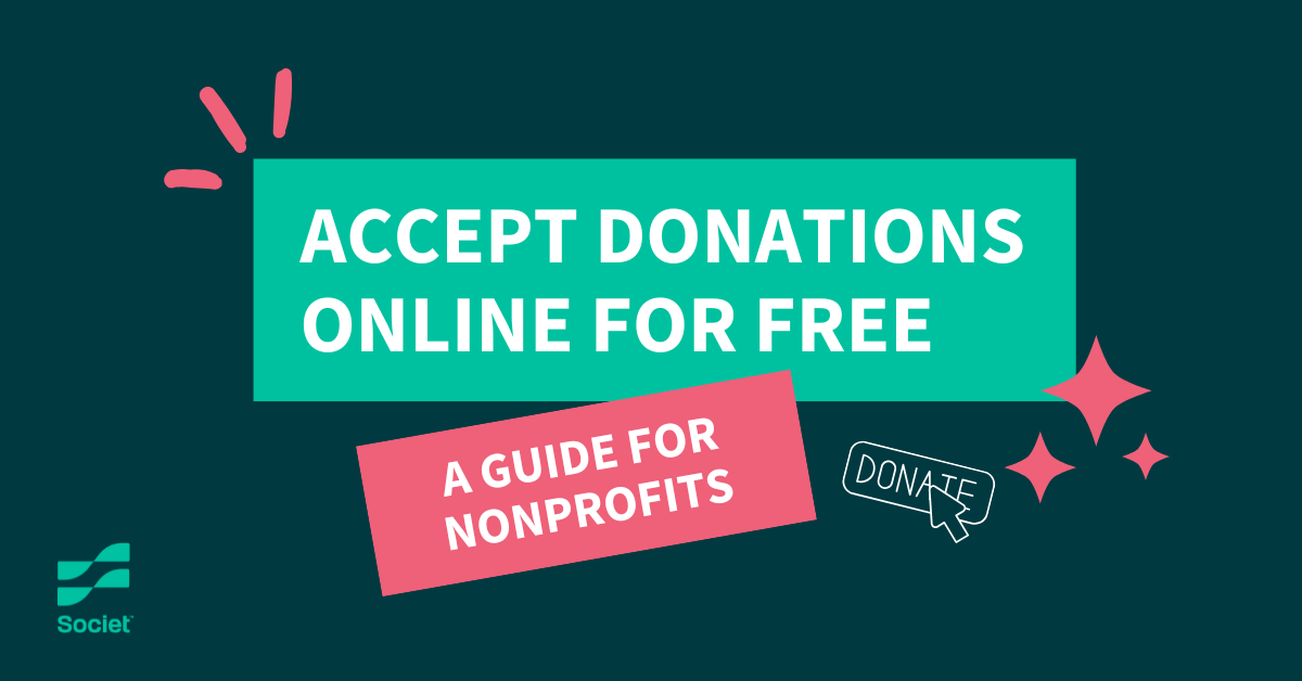 Accept donations online