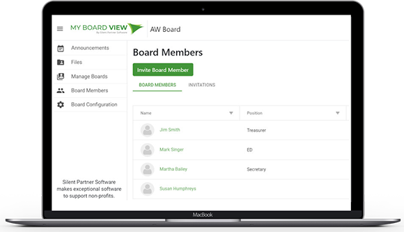 Board Portal Software for Nonprofits - Schedule