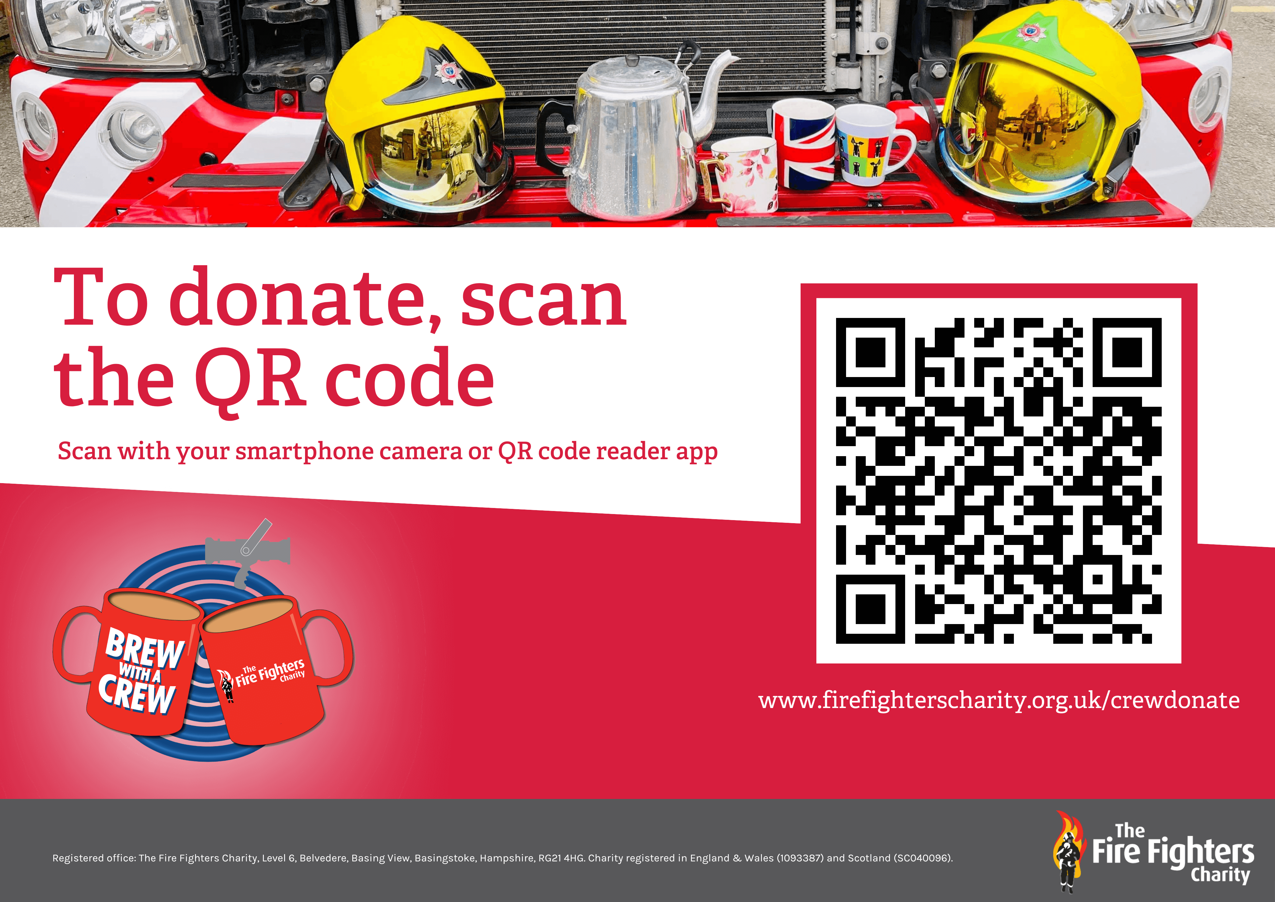 QR code for donations