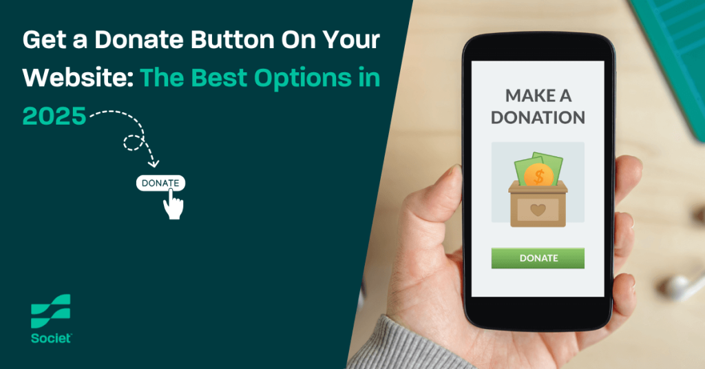 Donate button options in 2025